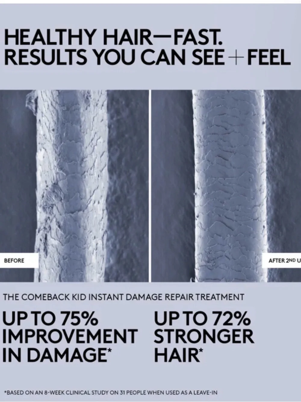 Fenty Hair The Comeback Kid Instant Damage Repair Treatment - Blue